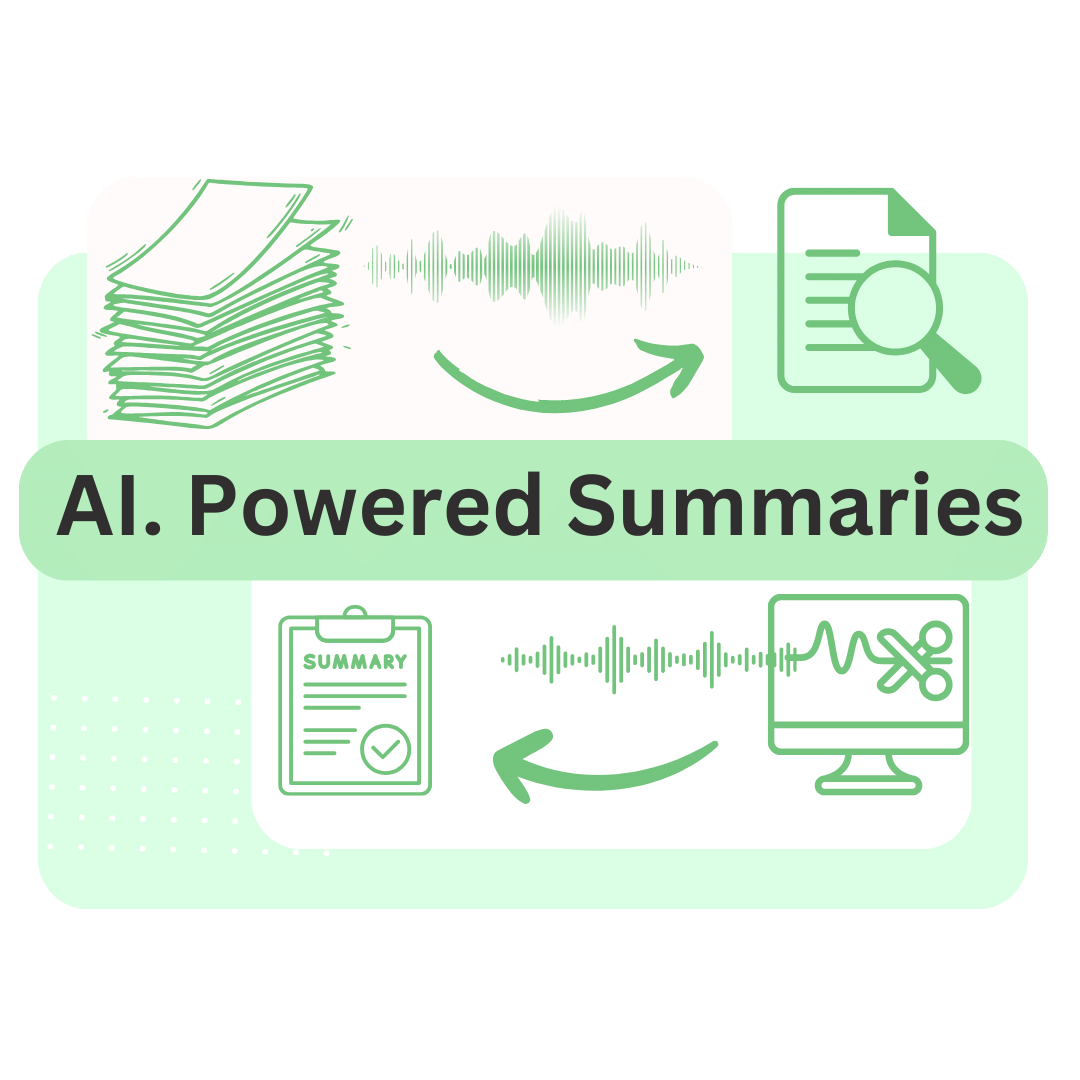 ai powered summaries for meetings, lectures & more